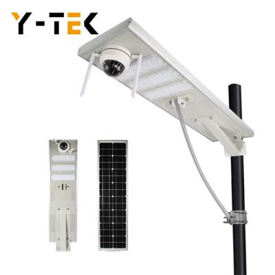 China ROAD ip67 outdoor solar led street light light 100w 250w 800w price with detachable battery camera for sale