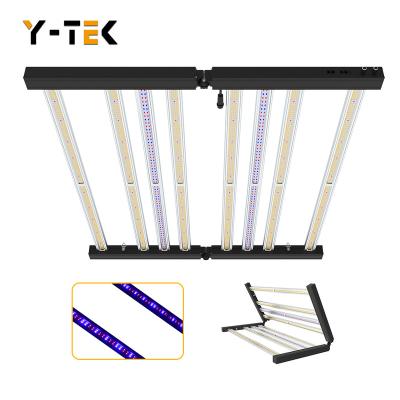 China Seed Starting Ytek IR Collapsible UV Tube 8Ft 660Nm Lm301H With 2.7 Umol Full Spectrum 1200W UV Lighting Led Grow Light for sale