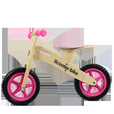 China Children's balance capacity customization children's balance exercise high-quality wooden baby balance walking bike wooden balance bike common outdoor toddler children's toys for sale