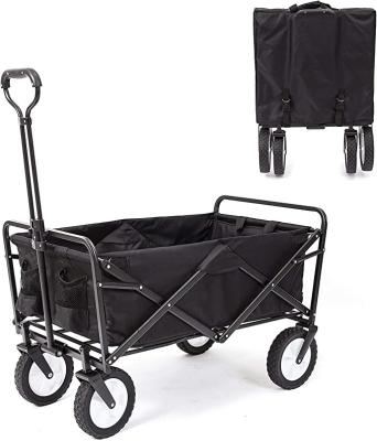 China Wholesale Folding Folding Easy Four Wheel Portable Light Duty Trolley Cart 150lbs Capacity for sale