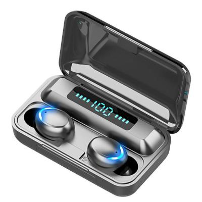 China 2020 New In-ear Twin F9 Wireless Earbuds BT 5.0 BT TWS Earbuds Earbuds With Charging Box Mini BT Earbuds for sale