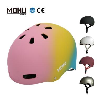 China MONU Main Urban E-Bike Protective Safety Helmet Road Bike Bicycle Scooter Skateboarding Helmet Wholesale Safety Skateboard Cycling for Adults for sale