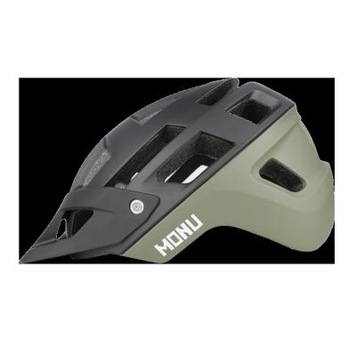 China MONU Racing Bicycle Helmet With Main Road Visor MTB Protective Safety Cycling Helmet For Women Men Mountain Bike Sports Helmet for sale