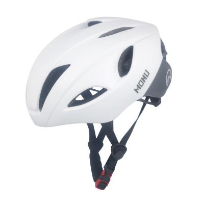 China Helemt MONU Wholesale Custom Road Bike Helmet Safety Bicycle Accessories For Adult Women Men Mountain Bicycle Helmet With LED Light for sale