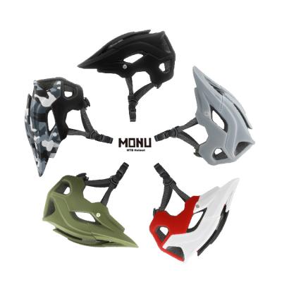 China Breathable Compounds MONU Casco Mountain Bike Helmet Dirt Bike Cycling Helmet For Adults for sale