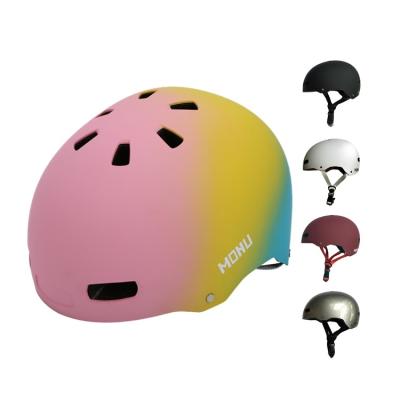 China OEM Protection MONU Safety Helmet Head Scooter Electric Skateboard Helmet for sale