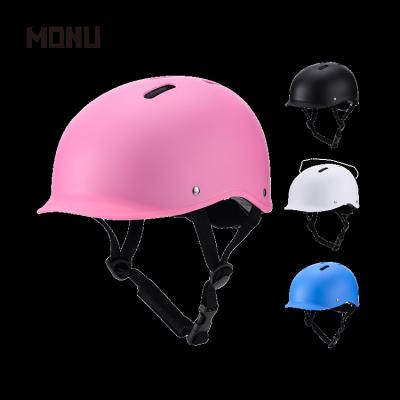 China MONU Factory Children Riding Skateboard Compounds Scooter Road Cascos Bicicleta Bike Bicycle Helmet For Kids for sale