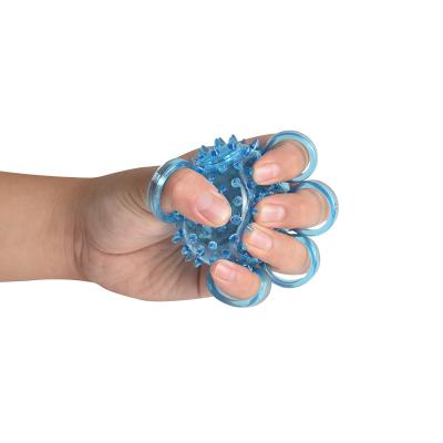 China TPR massage ball stroke patient separated finger grip to stimulate spikey massage ball set rehabilitation training equipment for sale