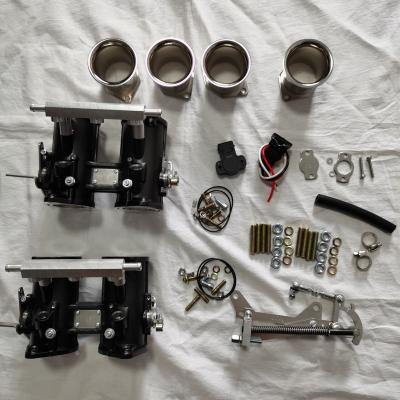 China FAJS 48MM DCOE Throttle Body & Horn & Linkage & TPS & Air Bass Trim 48MM for sale