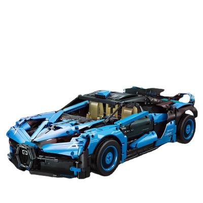 China DIY PLAY 88008 Bugatties Bolide 3100+pcs/set Radio Control Cars Building Blocks Technic Bricks For Kids Christmas Gifts for sale