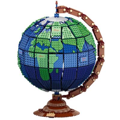 China DIY TOY MORK Building Block 2420pcs/set Idea Series Earth Globe Toy Model 031001 MOC for sale