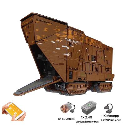 China 13567pcs/set MOC-12922 21009 Star Toys Wars SANDCRAWLER DIY TOY WITH FULL INSIDE Model Building Blocks Bricks for sale