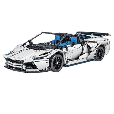 China DIY TOY F10002 Building Block 1:8 4038pcs/set Lamborghinies Aventador SVJ Roadster MOC-17698 Tech Bricks For Kids Christmas Gifts for sale