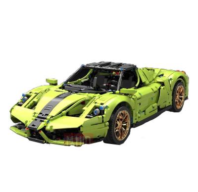 China DIY TOY mouldking 13074 the Technic Model Compatible Building Blocks Bricks Toy Gifts Educational Green Super Race Car MOC 46921 42115 B for sale