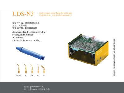 China Woodpecker built-in ultrasonic piezo scaler UDS-N3 With detachable handpiece ,  Scaling and endo Function for sale