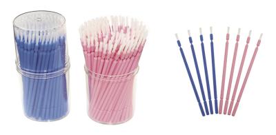 China Colorful Disposable Dental Micro Brush Applicator With Cotton Tip for sale