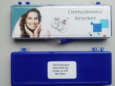 China MIM Orthodontic Brackets Dental Clinic Equipment Mini Roth 022