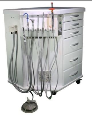 China 6 Full Extension Drawers Dental Equipment Delivery Cabinet Easy To Remove And Clean for sale