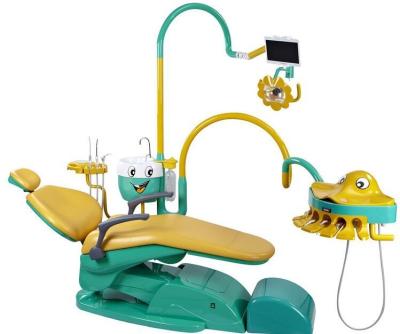 China Unidad dental especial de la silla para los niños con la bandeja conectada o movible preciosa de los pescados del instrumento en venta