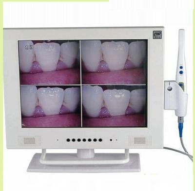 China Dental Intra Oral Camera With 1/4 Sony CCD Detector Oral High Resolution High Definition Lcd Monitor for sale