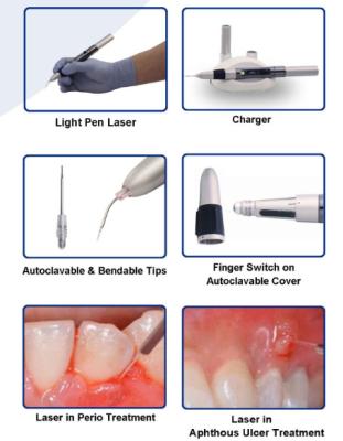 China Zahnmedizinische Zahnweißungs-Laserdiode A1RR chirurgische Tissue-Lasers zu verkaufen