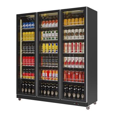 China Custom Popular Multi-deck Single-temperature Freezer Refrigerated Display Cabinets Refrigerator for sale