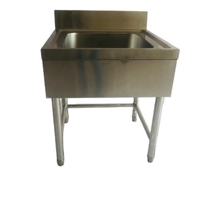 China Without Faucet Modern Chinese Restaurant Stainless Steel Free Standing Sink For Sale for sale