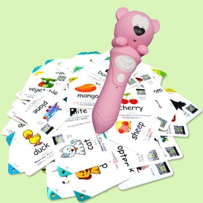 China Educational Toy 2021 Hot Selling Talking Pen Enjoy High Reputation Said Chinese English Cards For Preschool Children for sale