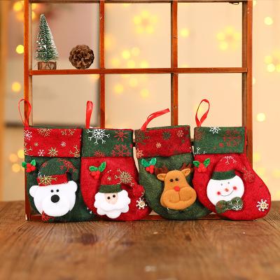 China Luxury Christamas Home Decoration Christmas Stocking For Embroidery for sale