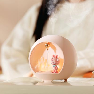 China Household Mini Portable Cute USB Aroma Diffuser H2O Humidifier Water Cooling Mist Humidifier Aroma Diffuser for sale