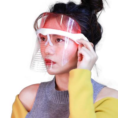 China Pigment Removal 2021 Radio Led Face Mask Light Therapy Masks Skin Rejuvenation LED Anti Aging Led Face Mask for sale