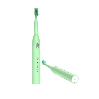 China Low Price USB Rechargeable Vibration Toothbrush High Frequency Holder Ultrasonic Toothbrush Set for sale