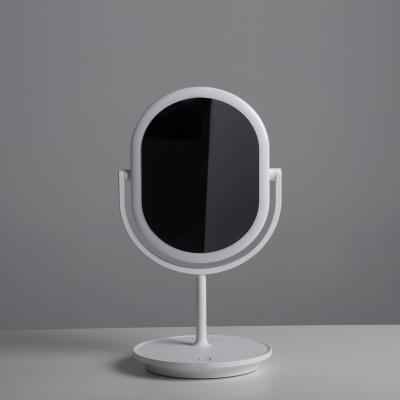 China 2020 Lighted New Style LED Lighted Makeup Mirror Led Vanity Mirror Makeup Tool Customer Logo Desktop ODM,OEM for sale