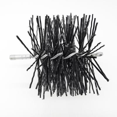 China Viable Screw-Type Chimney Sweep Kits Stainless Steel Wire Brushes For Chimney Cleaning for sale