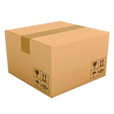 China Recyclable Custom Logo Printed Brown Export Corrugated Cardboard Cardboard Shipping Boxes for sale