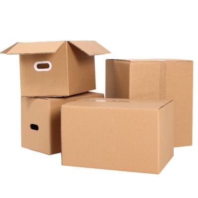 China Recyclable Customized 5 Layer Kraft Corrugated Cardboard Cardboard Shipping Hard Packaging Boxes for sale