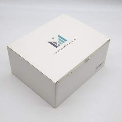 China Recycled Materials Wholesale Custom Logo Gift Paper Packing Box for sale