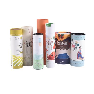 China Eco Biodegradable Mini Round 100% Recycled Small Core Paper Material Custom Printing Packaging Tube for sale