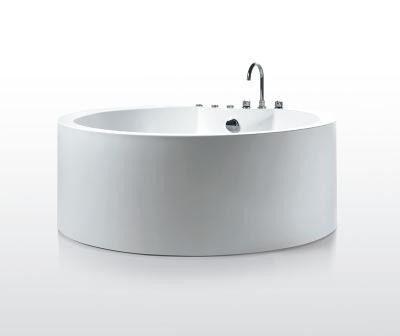 China Hot selling Seamless joint design Spa Whirlpool Acrylic Round Massage Bathtubs for sale