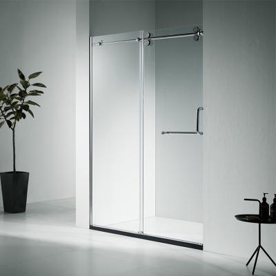 China Wholesale Custom Frameless Glass Stainless Steel Hardware Shower Door for sale