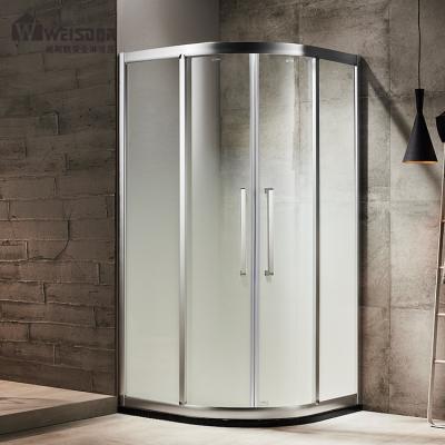 Китай Arc Aluminum Frame Corner Shower Room Economical Shower Cabin Glass Shower Enclosure продается