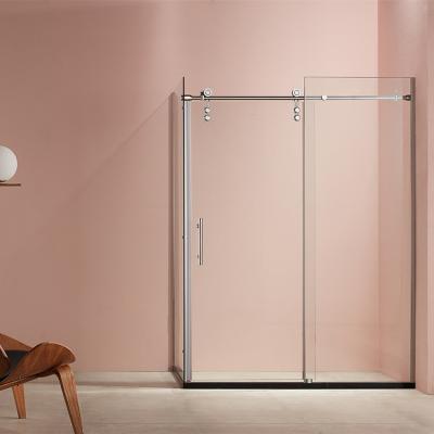 Китай Classic American Stainless Steel Rectangle Shower Room Frameless Sliding Door Tempered Glass Shower Room продается