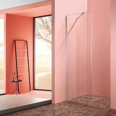 Chine Cheap Price Customized Sizes Shower Fixed Panel Walk In Fixed Glass Shower Screen à vendre