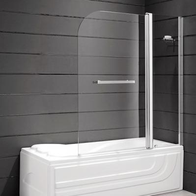 Κίνα Cost-Effective Bathtub Shower Fixed Panel Tempered Glass Shower Door προς πώληση