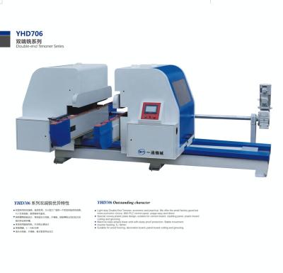 China Factory Double End DET Light Duty Tenoner for Door Cutting and Cement Board Cutting for sale