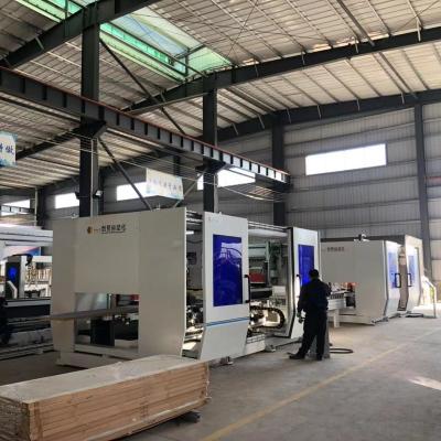 China Factory 4 Edges CNC Saw For Square Door Sizing Cutting Machine for sale