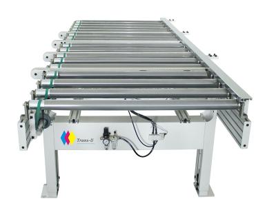 China High Efficient Heat Resistant Edge Edging Machine Line With Automatic Convey Conveyor Roller Table for sale