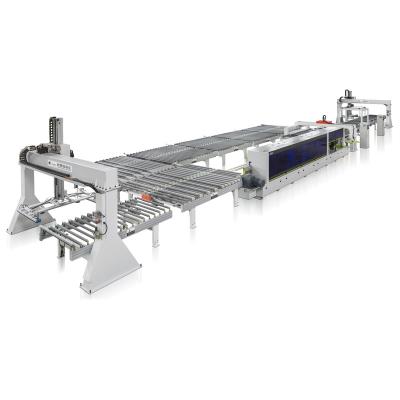 China Manufacturing Plant Linear production line for door and panel used with gantry loader stacker and conveyor other woodworking machinery for sale