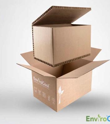 China Biodegradable Cardboard Cardboard Boxes For Frozen Meat / Seafood for sale