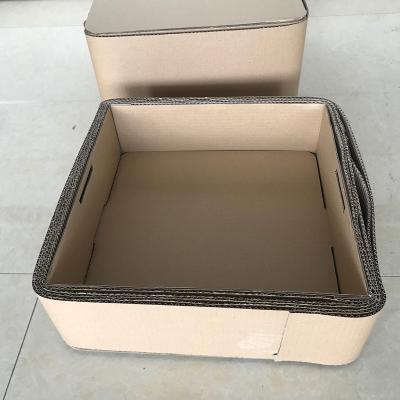 China Biodegradable Frozen Food Cold Chain Cardboard Insulated Box for sale